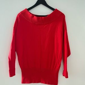 Off the shoulder sweater for women in size XS